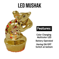 LED Mushak – Multicolour Festive Light for Ganpati | Styleva