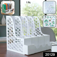 Desk Organizer File Holder – Vertical Multipurpose Workspace Storage