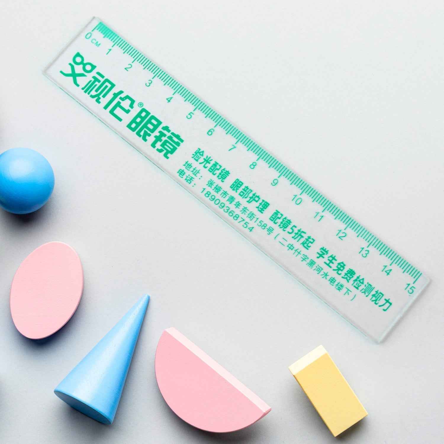 Transparent 15cm Plastic Scale – Durable and Lightweight Ruler