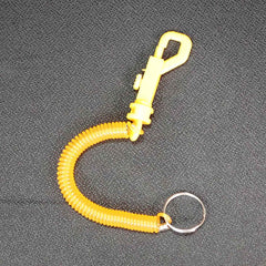 Retractable Keychain – Durable Coiled Key Holder with Carabiner
