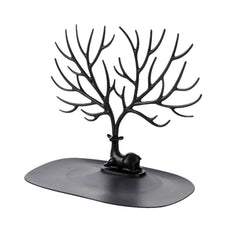 Deer Shaped Jewellery Holder – Elegant Antler Tree Organizer
