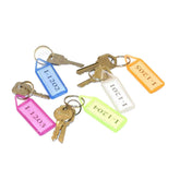 Keychain Tags – 50 Pcs Assorted Label Tags | Styleva