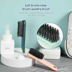 Shoe & Clothes Cleaning Brush – Soft Bristle Scrubber | Velvet Wipe