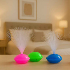 Fiber Optic LED Night Lamps Set – 12-Piece Color Changing Decor