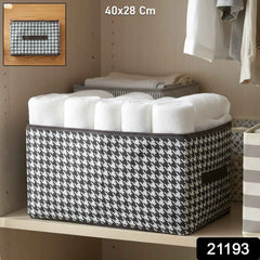 Foldable Fabric Storage Basket Ð Space-Saving Organiser for Home