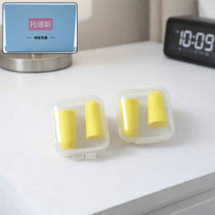 Noise Reduction Ear Plugs – Soft Foam, 2 Pair with Case