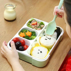 Leak-Proof Lunch Box 4 Compartments – Durable & BPA-Free | Lunchie Bunchie