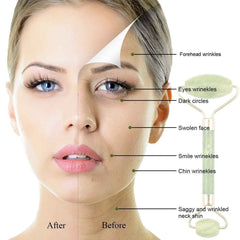 Double Head Face Roller – Puffiness Relief & Skin Rejuvenation