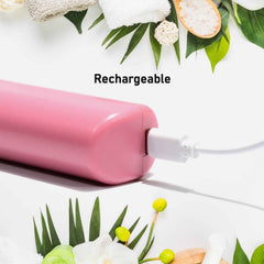 Mini Hair Straightener Brush Ð Cordless & Rechargeable for Travel