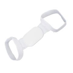 Person wearing the discreet Posture Corrector under clothing for core alignment.