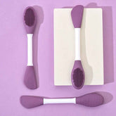 Double-Headed Silicone Mask Brush – Facial Cleansing & Application | GlowForm