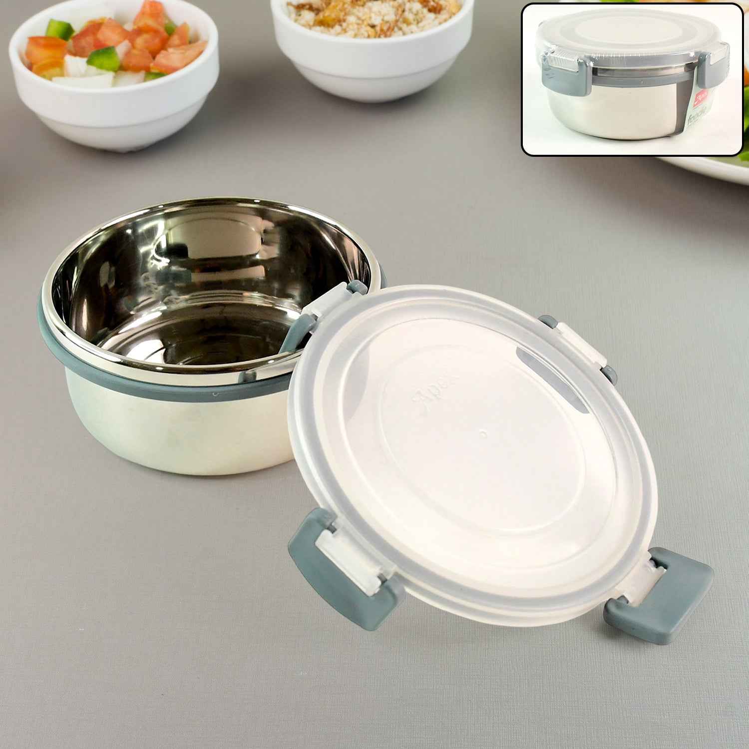 Airtight Food Storage Container 500 ml – Leakproof & Durable