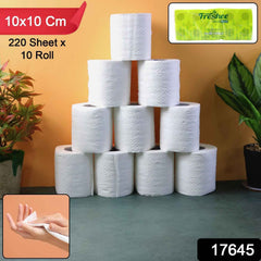 Toilet Tissue Rolls – Soft, Strong & Septic-Safe, 10-Packs