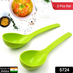 Plastic Kitchen Ladle – 2-Pc Serving Spoon Set | Serve Stellar