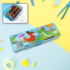 Kids Pencil Case – Dual Compartment Stationery Box | Deskrova