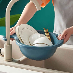 Kitchen Sink Drain Basket Ð Space-saving & Easy to Clean