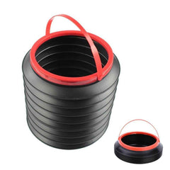 Foldable Car Trash Can – 4L Space-Saving Organiser | Velvet Wheels