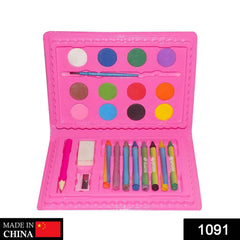 Kids Art Set – 24-Piece Drawing & Painting Kit | Colorful Creations