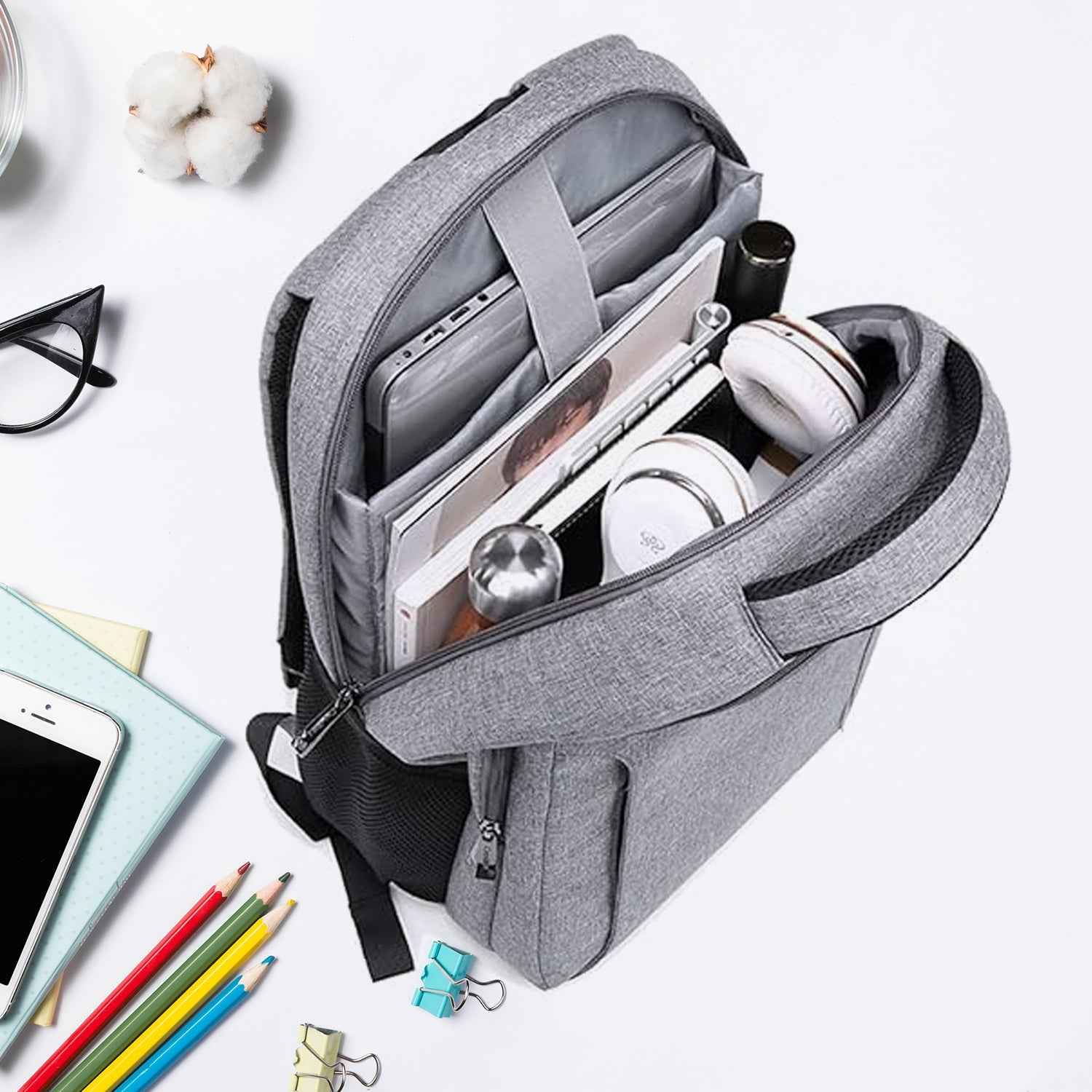 Laptop Bag – Water-Resistant, Padded & Multi-Pocket | FERVENT