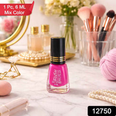 Mini Matte Nail Polish – Quick-Dry 6 ML Glitter Finish
