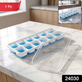 14-Grid Plastic Ice Cube Tray Ð Easy-Release & Multipurpose Use