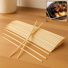 Natural Bamboo Skewers 15cm – Eco-Friendly BBQ Sticks | ChefArmor