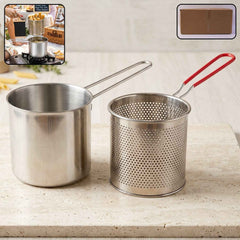 Stainless Steel Deep Frying Pot Ð Compact, Durable & Easy to Use