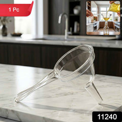 Kitchen Funnel with Handle Ð Spill-Free Wide Mouth Pouring Tool