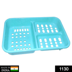 Self-Draining Soap Dish – 3-in-1 Plastic Holder | VelvetBubbles