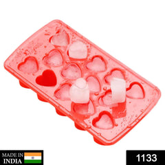 Heart Shape Ice Cube Tray – 14 Cavities Multicolor | ChillPour
