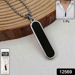 Minimalist Bar Pendant Necklace – Sleek Lightweight Chain