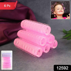 Self-Grip Hair Rollers – Lightweight Heat-Free Curlers 6 Pc Set