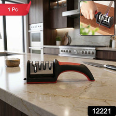 Manual Knife Sharpener Ð 4-Stage for Precise Blades and Scissors