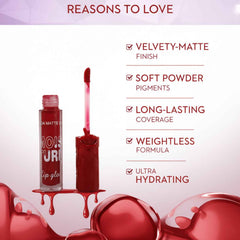 Matte Liquid Lip Gloss – High Pigment, Long-Lasting Moisture