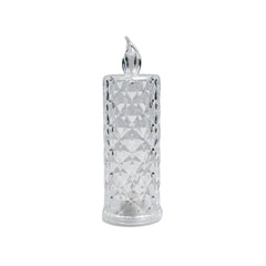 Decorative crystal rose LED candle, adding a soft glow to any Indian home.