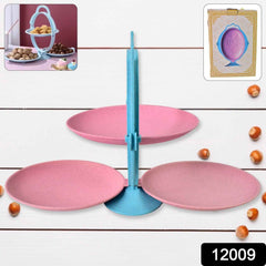 Foldable Fruit Plate Ð Space-Saving Multi-Use Kitchen Organizer