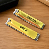 Folding Nail Clippers – Portable Stainless Steel with File | AuriGlam