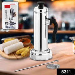 Puttu Maker – Stainless Steel Steamer Set for Pressure Cooker | Indo Glow