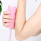 Silicone Body Scrubber – Super Soft Exfoliating Brush | Mini Bubbles