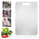Stainless Steel Multipurpose Chopping Board – Large & Durable