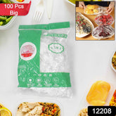 Disposable Elastic Food Covers – 100-Pack Freshness | Organivo