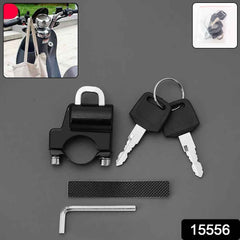 Helmet Lock for Motorcycles – Heavy-Duty Handlebar Security