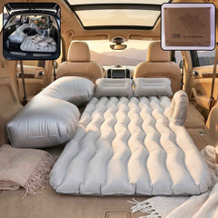 Portable Car Air Mattress Ð Foldable with Pump & Pillows for Road Trips