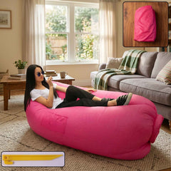 Inflatable Lounger Ð Portable, Lightweight for Outdoor & Indoor Relaxing