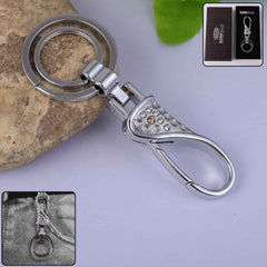 Heavy Duty Metal Key Holder Ð Durable with Swivel Hook for Everyday Use