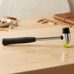 Double Head Rubber Mallet Ð Non-slip grip & durable steel handle