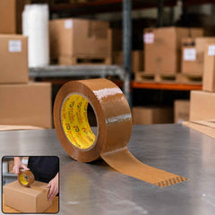 Brown Cello Tape Ð Strong Adhesive Packing for Secure Shipping