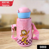 Thermos Steel Kids Water Bottle – Leakproof 600ml Vacuum Flask