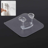 Self-Adhesive Wall Hook – Strong, Transparent & Removable | GlimmerHome