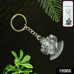 Lord Ganesha Keychain – Durable Metal Devotional Accessory